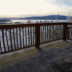 Sundeck and view of Marsh Lake