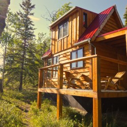 Your Yukon Cabin with views of Marsh Lake