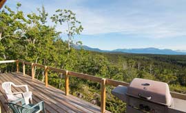 Cabin Rentals with beautiful mountain view