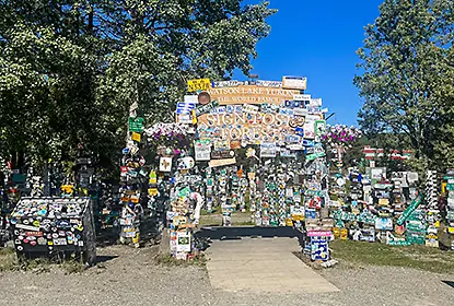 Watson Lake Signpost Forest Entrance