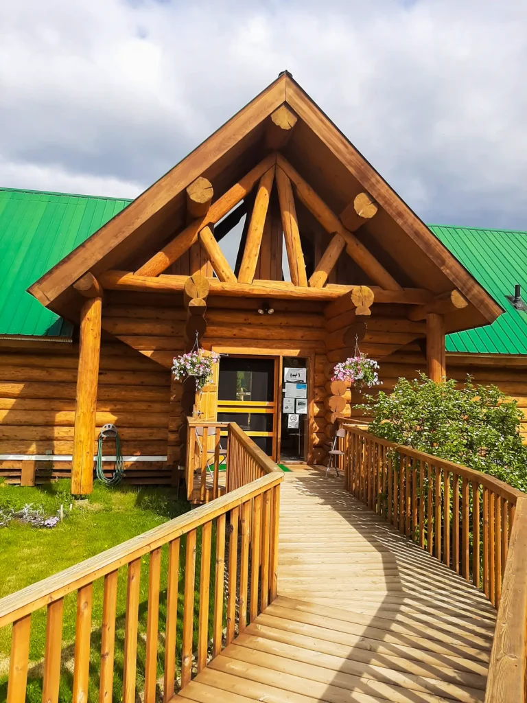 Front Entrance of the Campbell Region Interpretive Centre