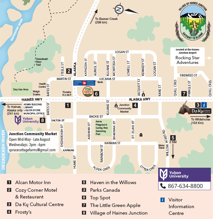 Haines Junction Map