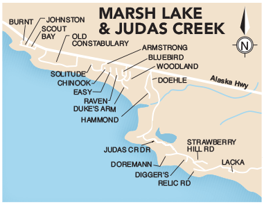 Marsh Lake Map