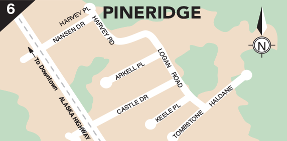 Pineridge Map