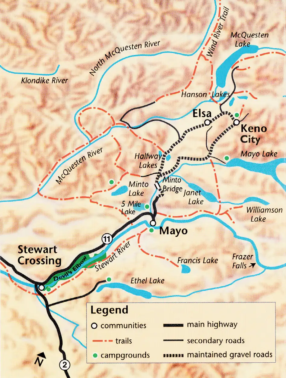 Silver Trail Map