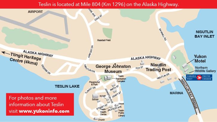 Teslin Map